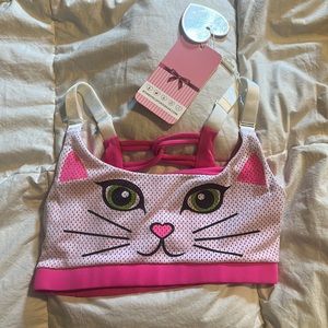 MAKE OFFER NWT Kitty sports bra RARE